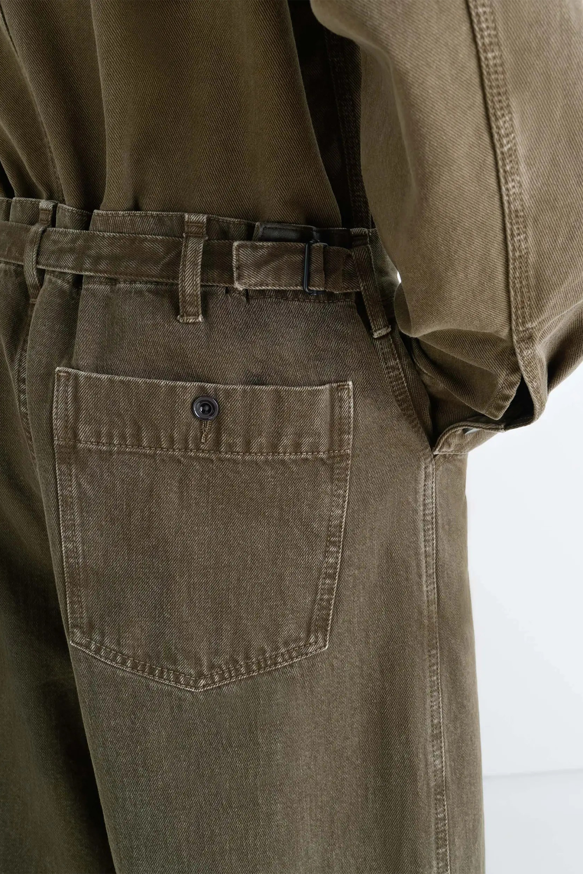 Maxi Workwear Pant Moss Green_5