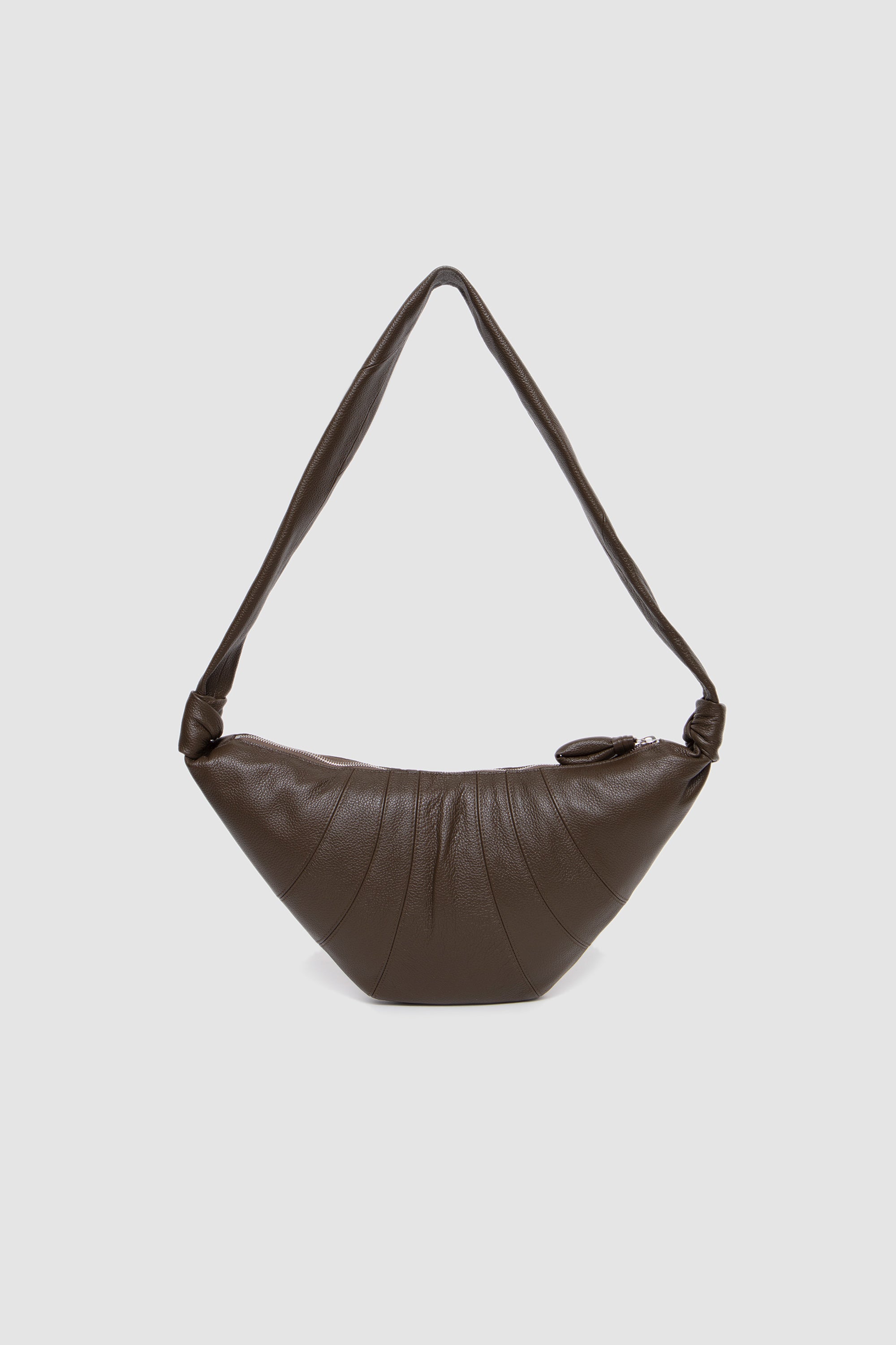 Medium Croissant Bag Dark Olive_4