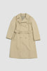 SPORTIVO STORE_Military Double Breasted Trench Dusty Mastic