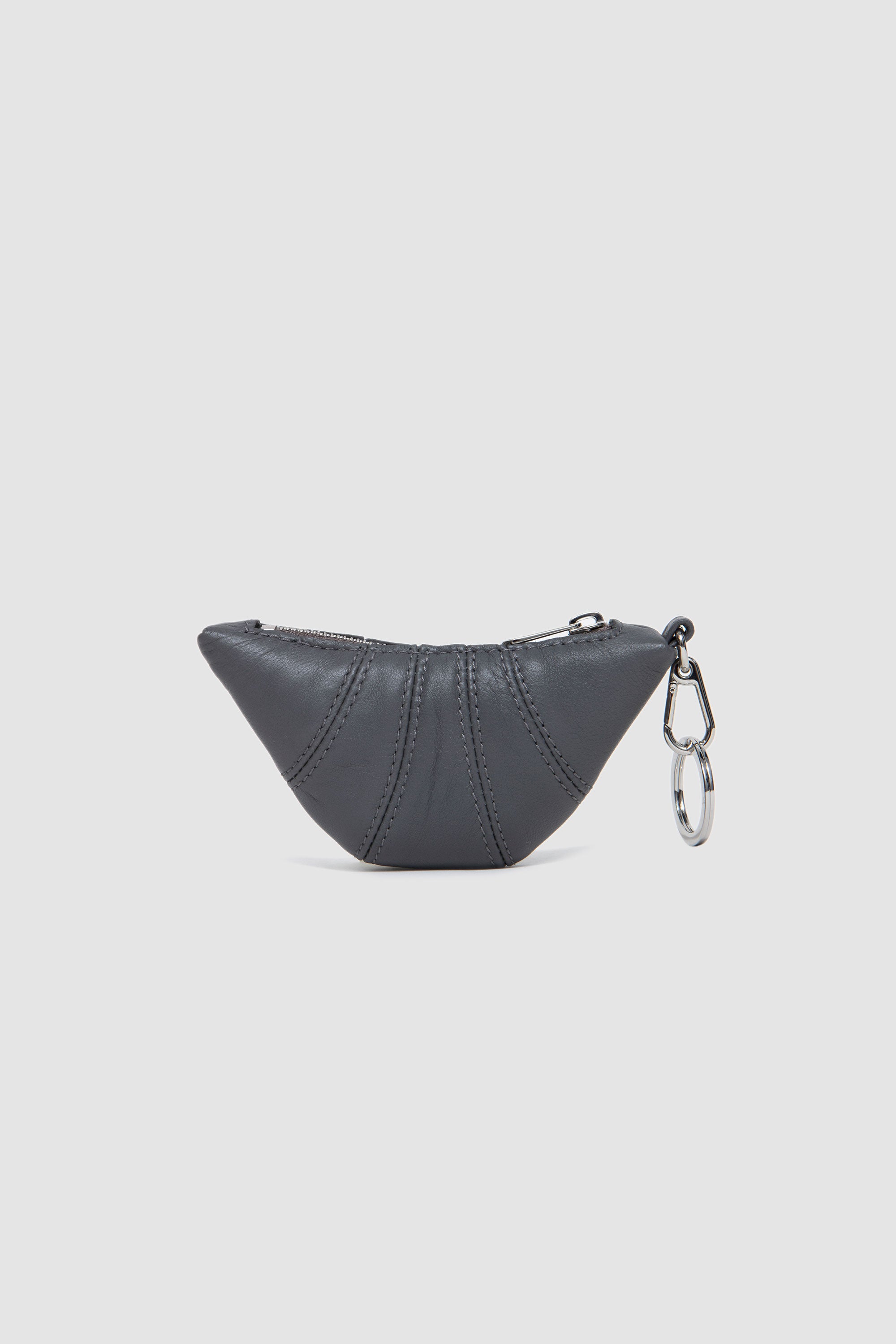 Mini Croissant Keyring Smoked Pearl