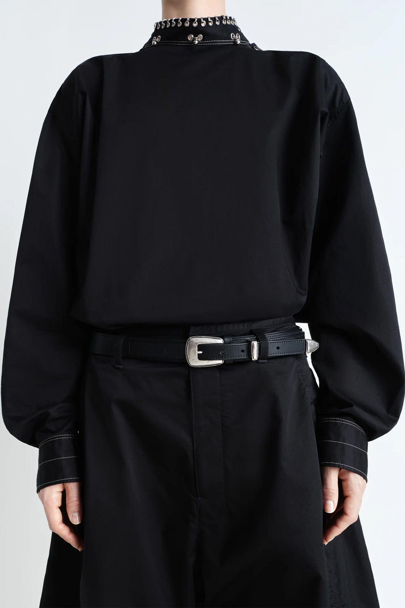 Minimal Western Belt Black_4