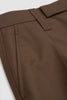 SPORTIVO STORE_One Pleat Pants Taupe Melange_3