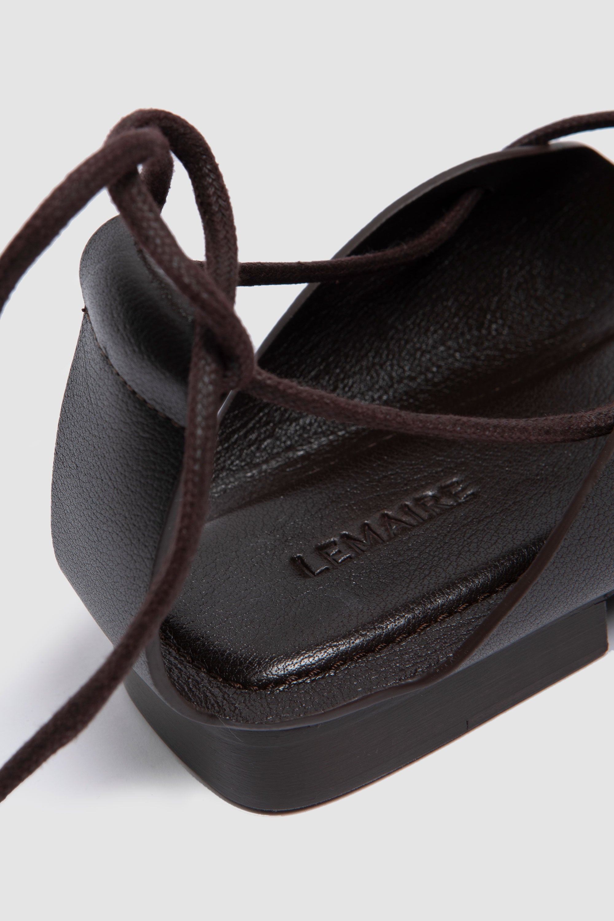 LEMAIRE ルメール OPANKA FLAT SANDAL 15 SPORTIVO [Opanka flat sandals dark chocolate]