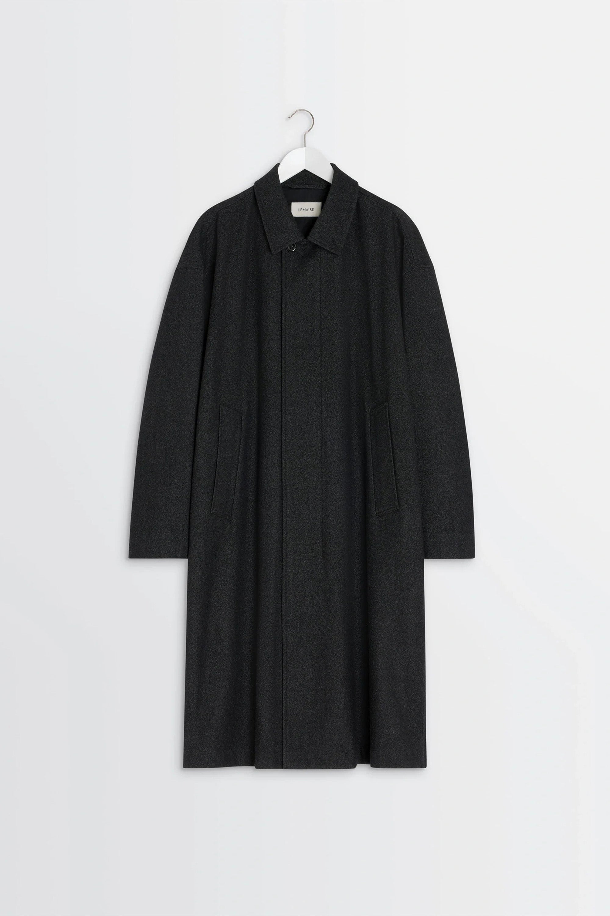 Overcoat Black/ Grey Melange_4