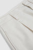 SPORTIVO STORE_Pleated Carrot Pants Creamy White_3