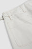 SPORTIVO STORE_Pleated Carrot Pants Creamy White_4