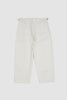 SPORTIVO STORE_Pleated Carrot Pants Creamy White_5
