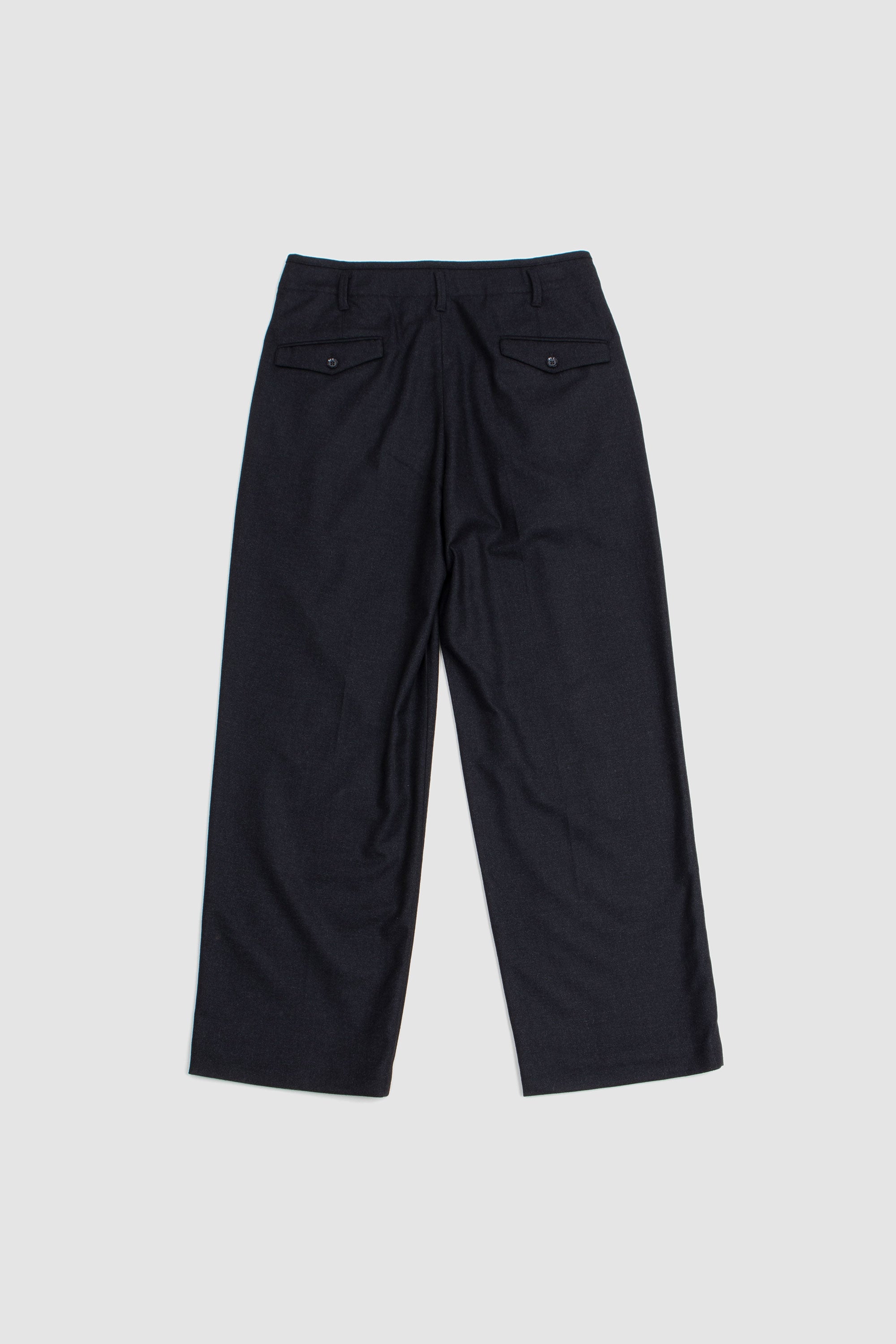 Pleated Pants Anthracite Grey_4
