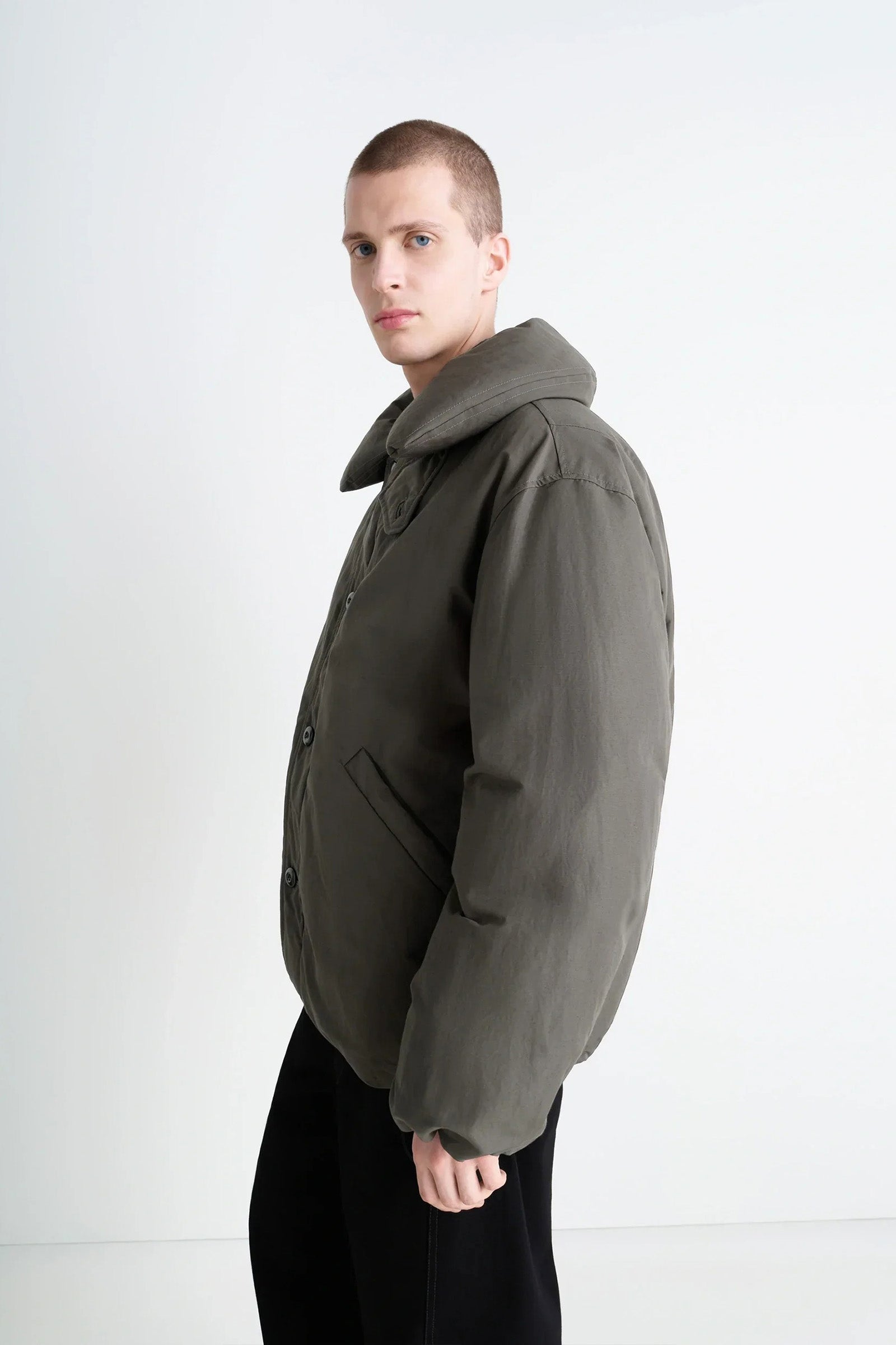 SPORTIVO [Puffer blouson dark espresso]