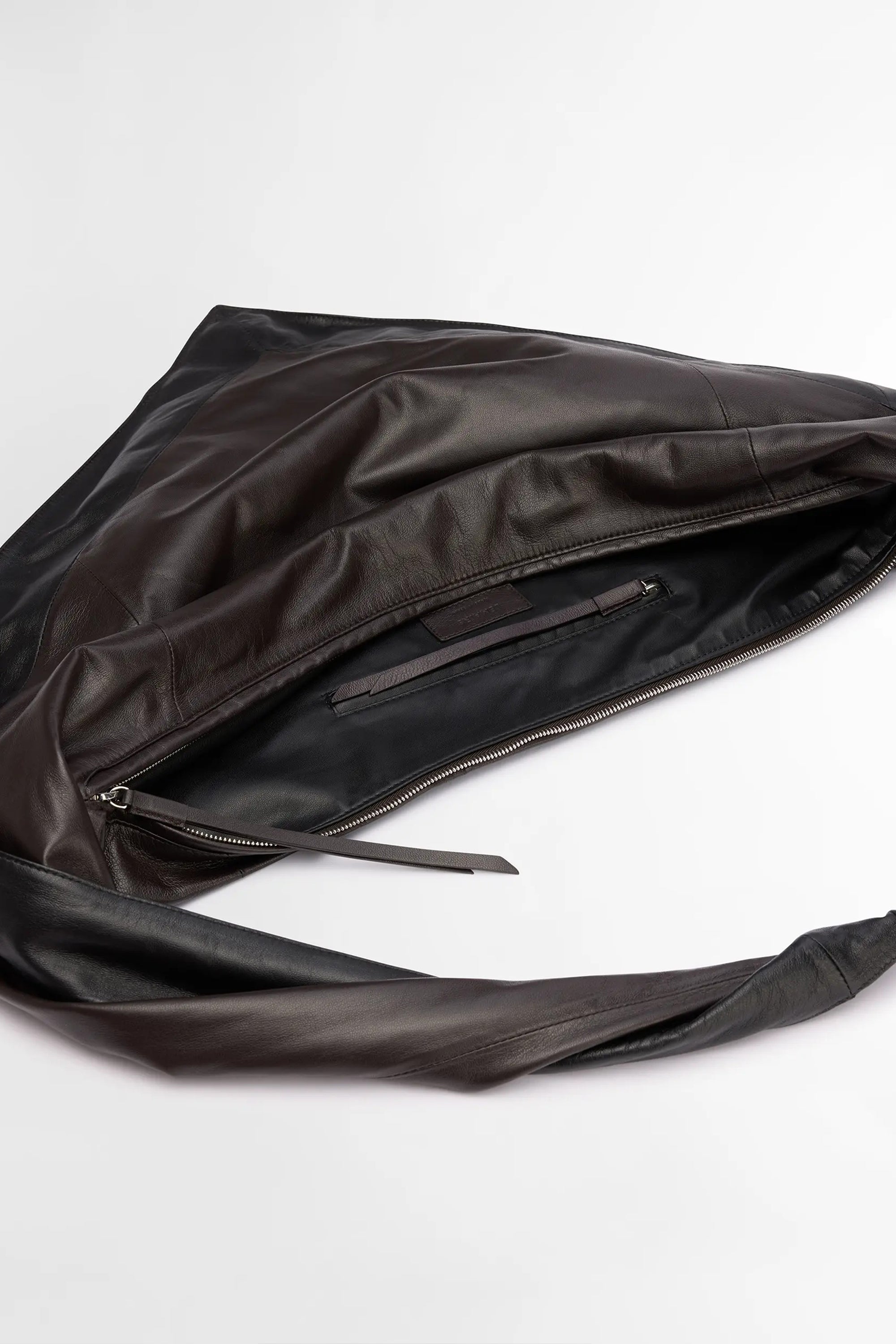 Scarf Bag Black/ Dark Chocolate