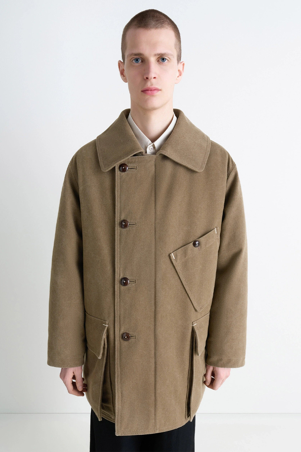 Shearling Winter Parka Sisal