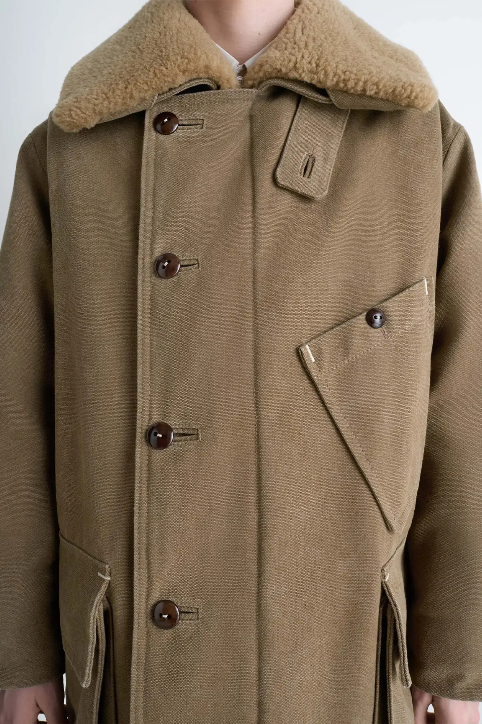 Shearling Winter Parka Sisal_4