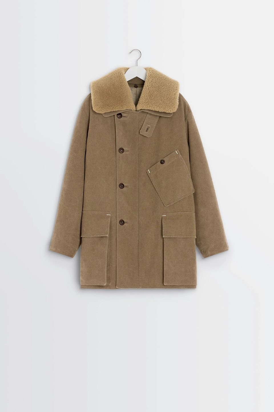 Shearling Winter Parka Sisal_6