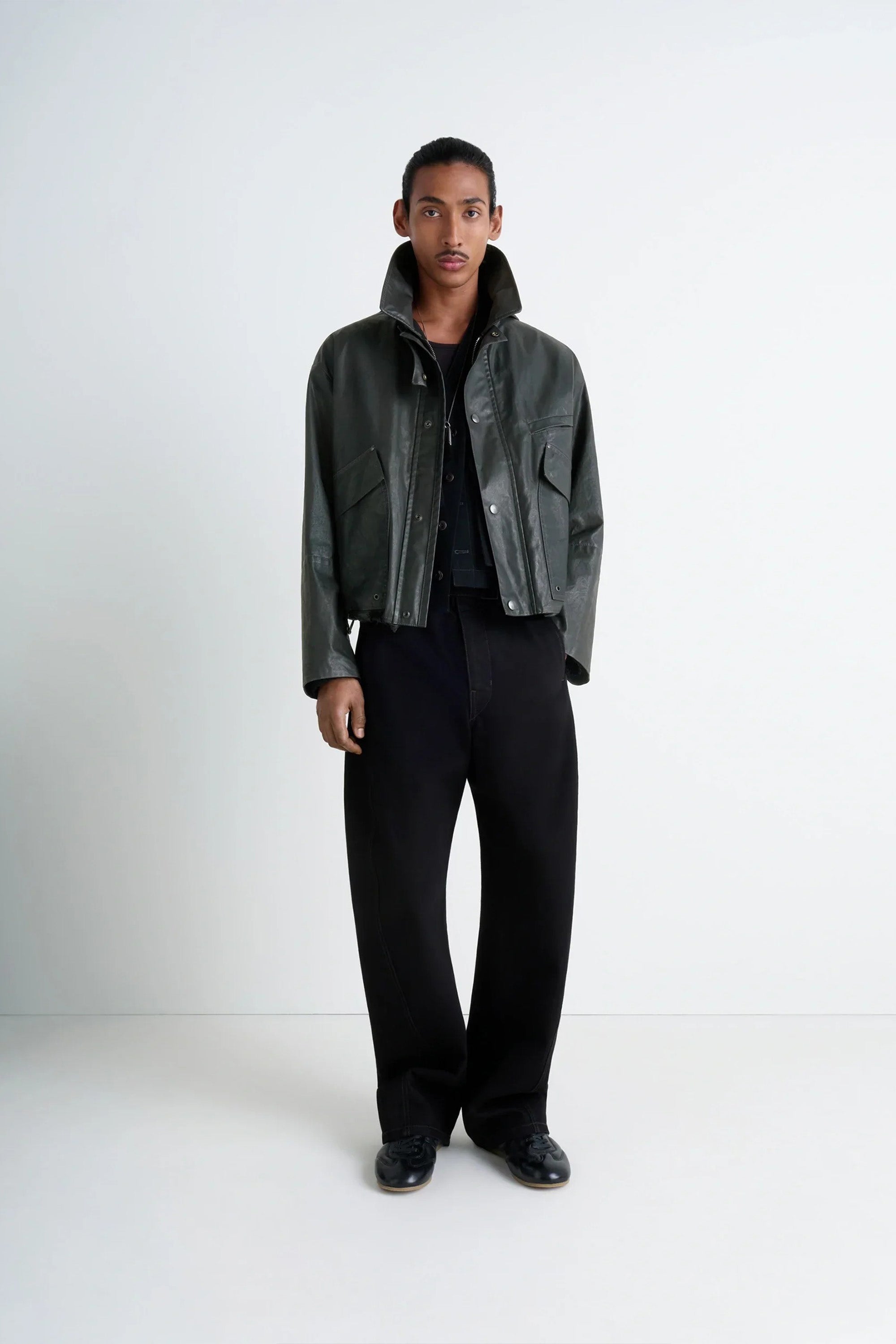 Short Rain Jacket Onyx