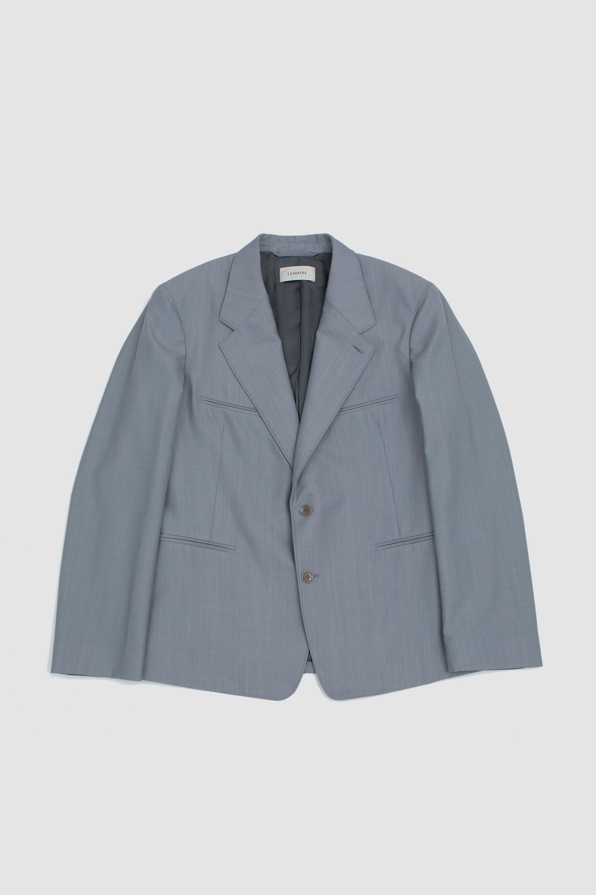 Tailored SB Jacket Blue Grey Melange