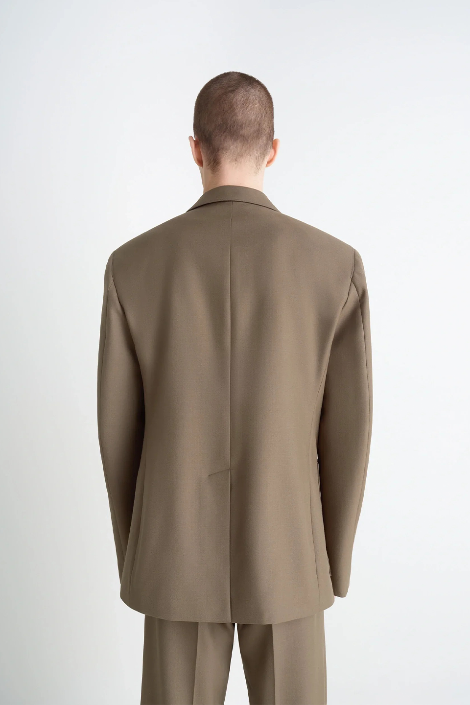 Tailored SB Jacket Taupe Melange