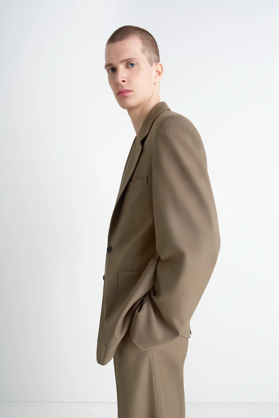 Tailored SB Jacket Taupe Melange_4