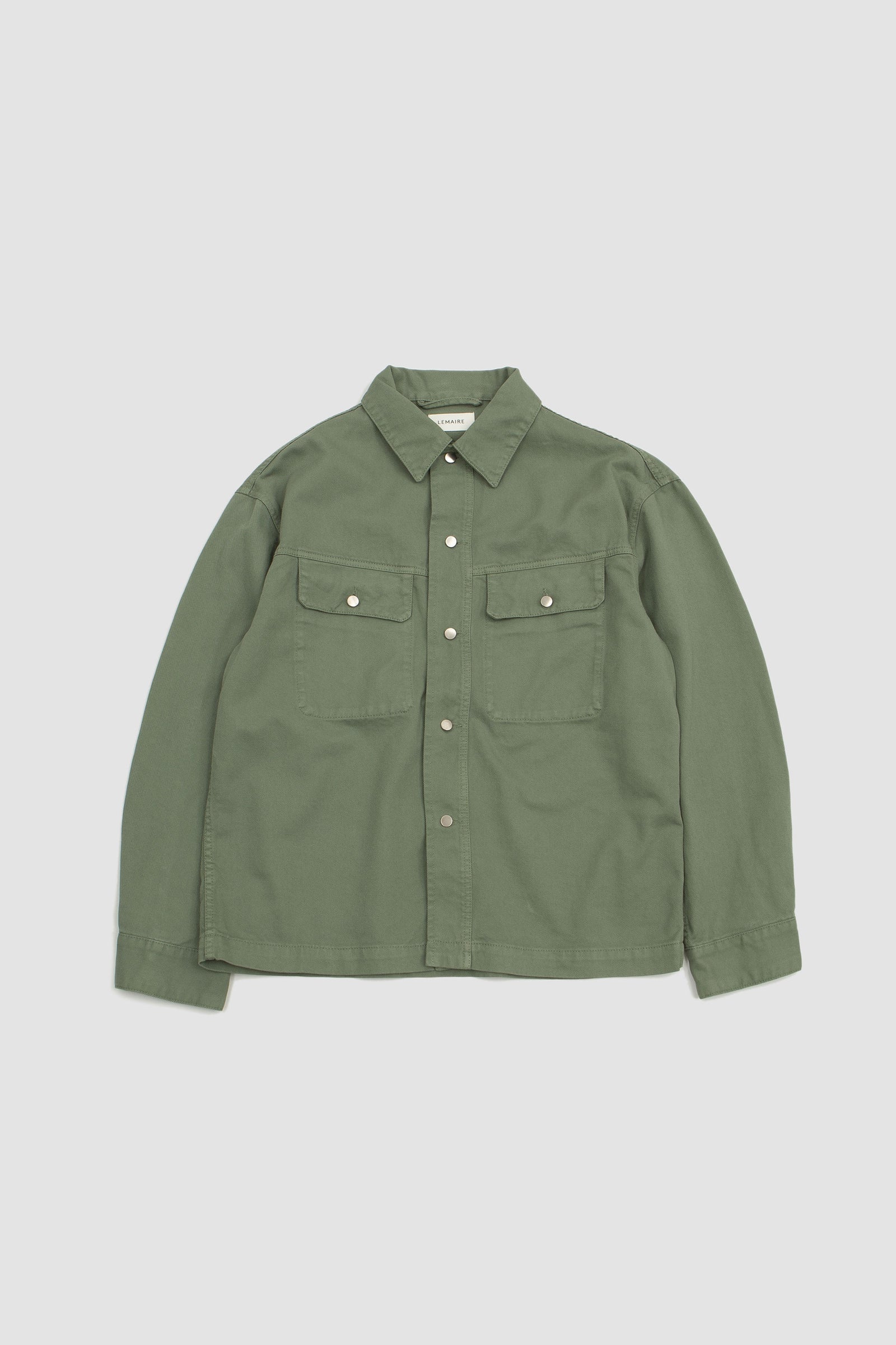 SPORTIVO [Trucker overshirt hedge green]