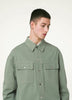 SPORTIVO STORE_Trucker Overshirt Hedge Green_7