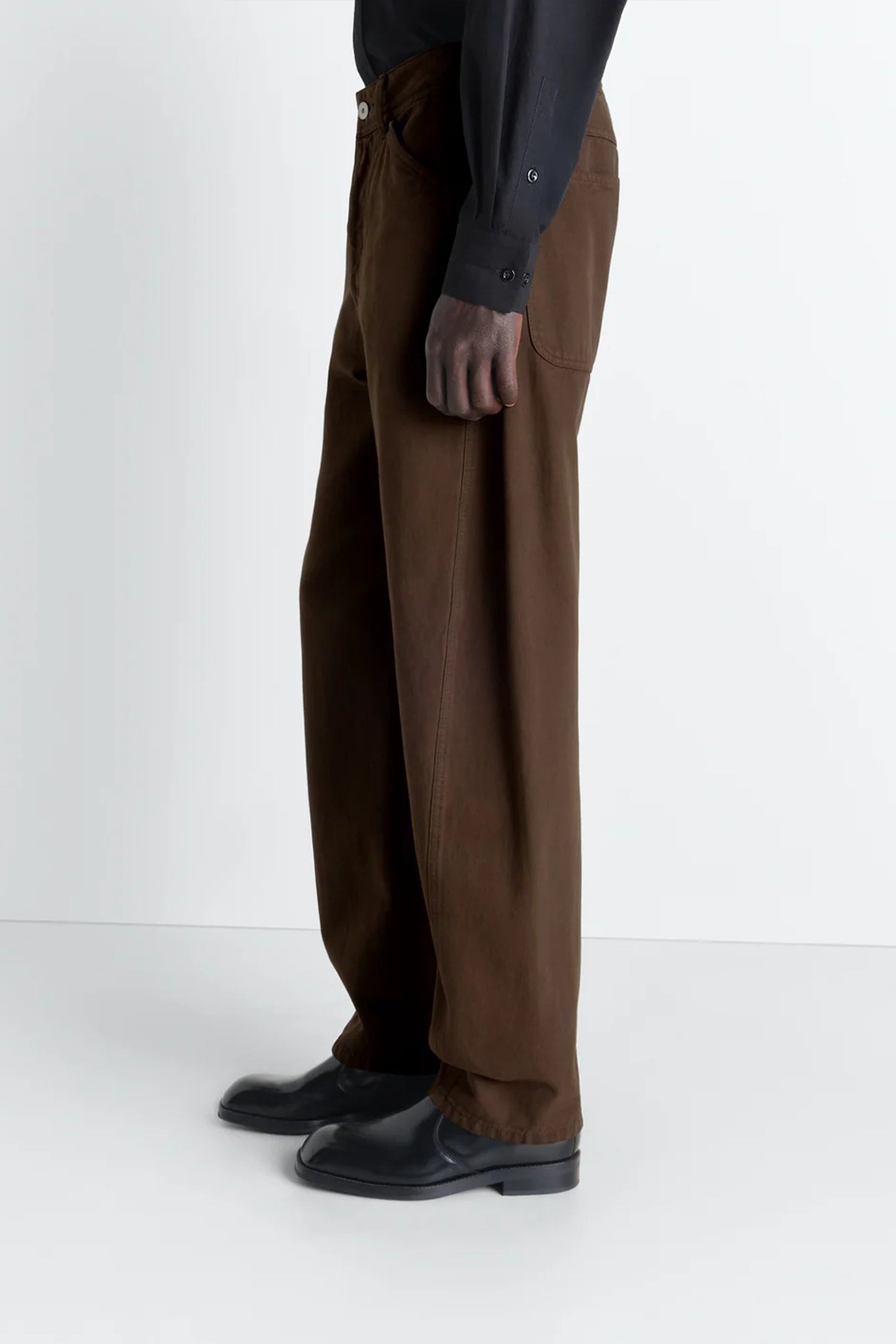 Twisted Workwear Pants Cacao_3