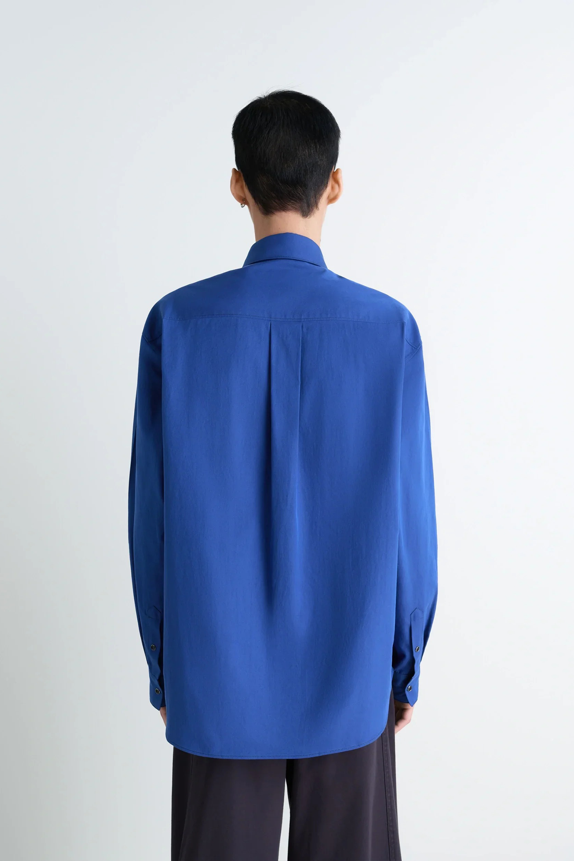 Western Shirt Electric Blue_4