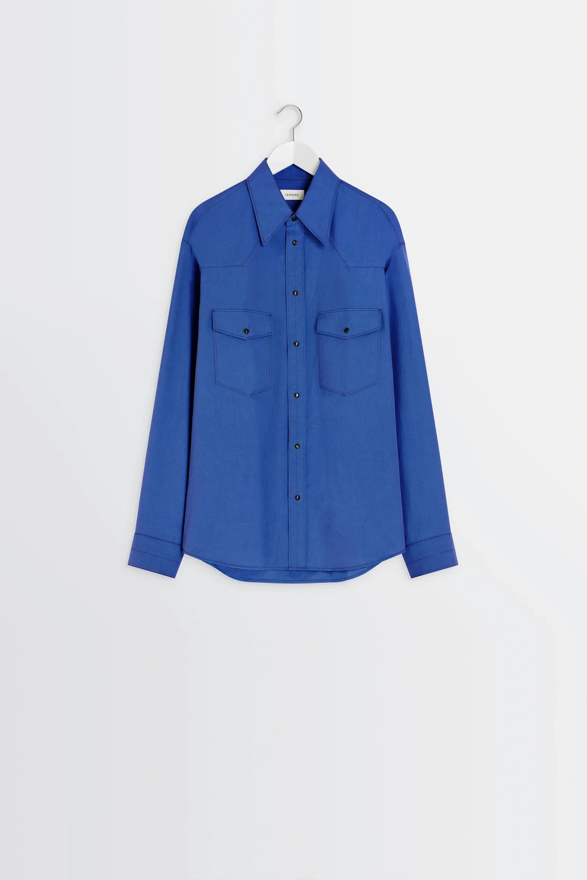 Western Shirt Electric Blue_6