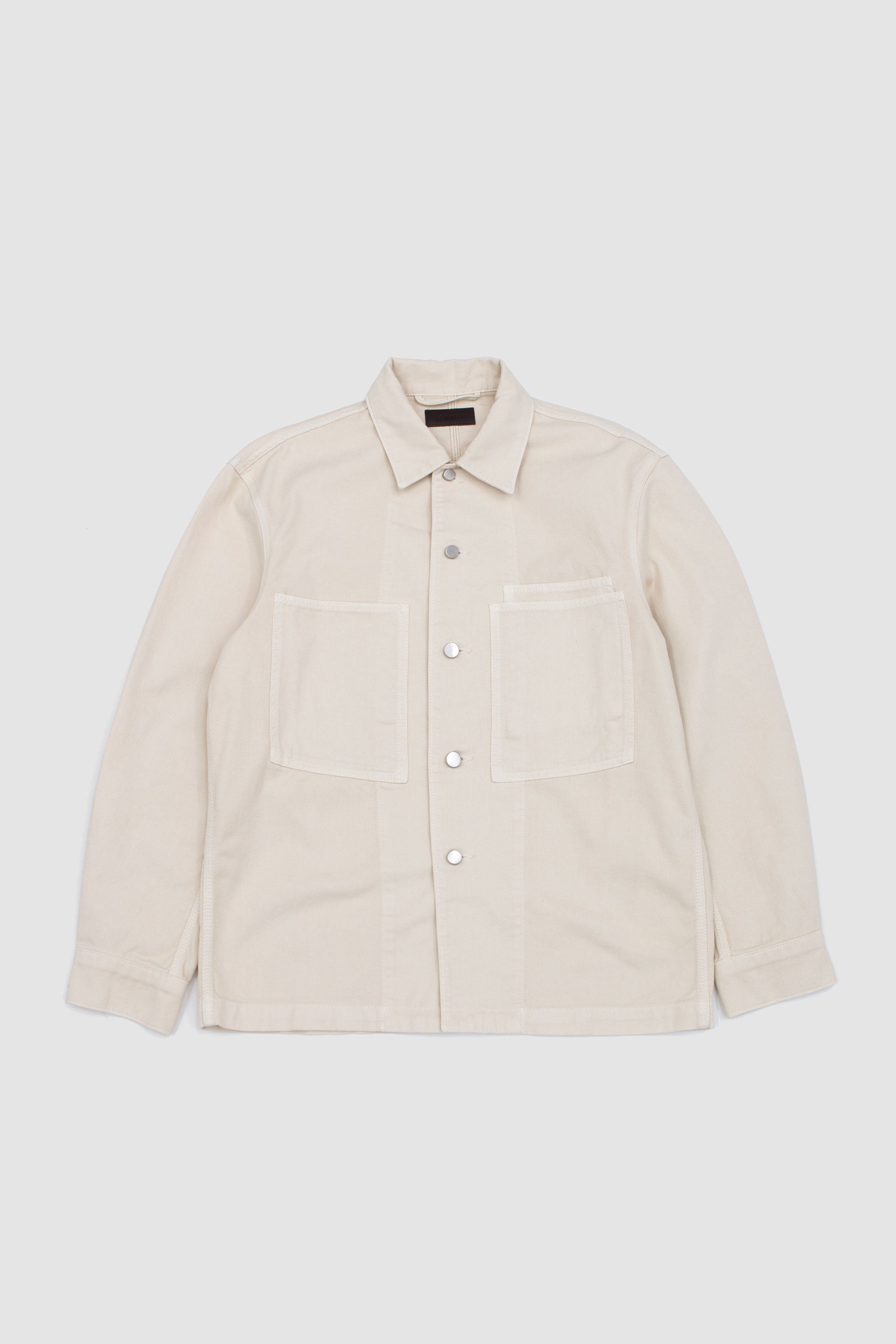 Workwear Overshirt Denim Snow Clay