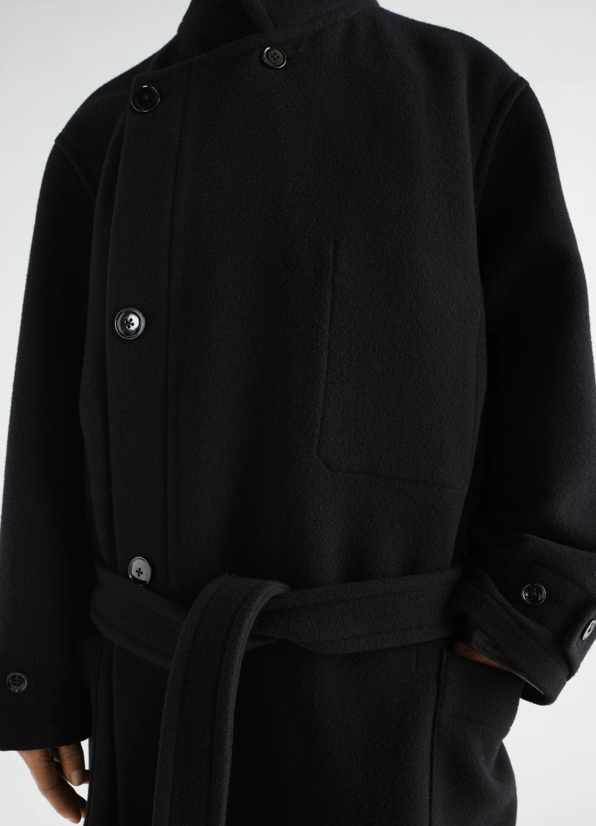 Wrap Coat Black_3
