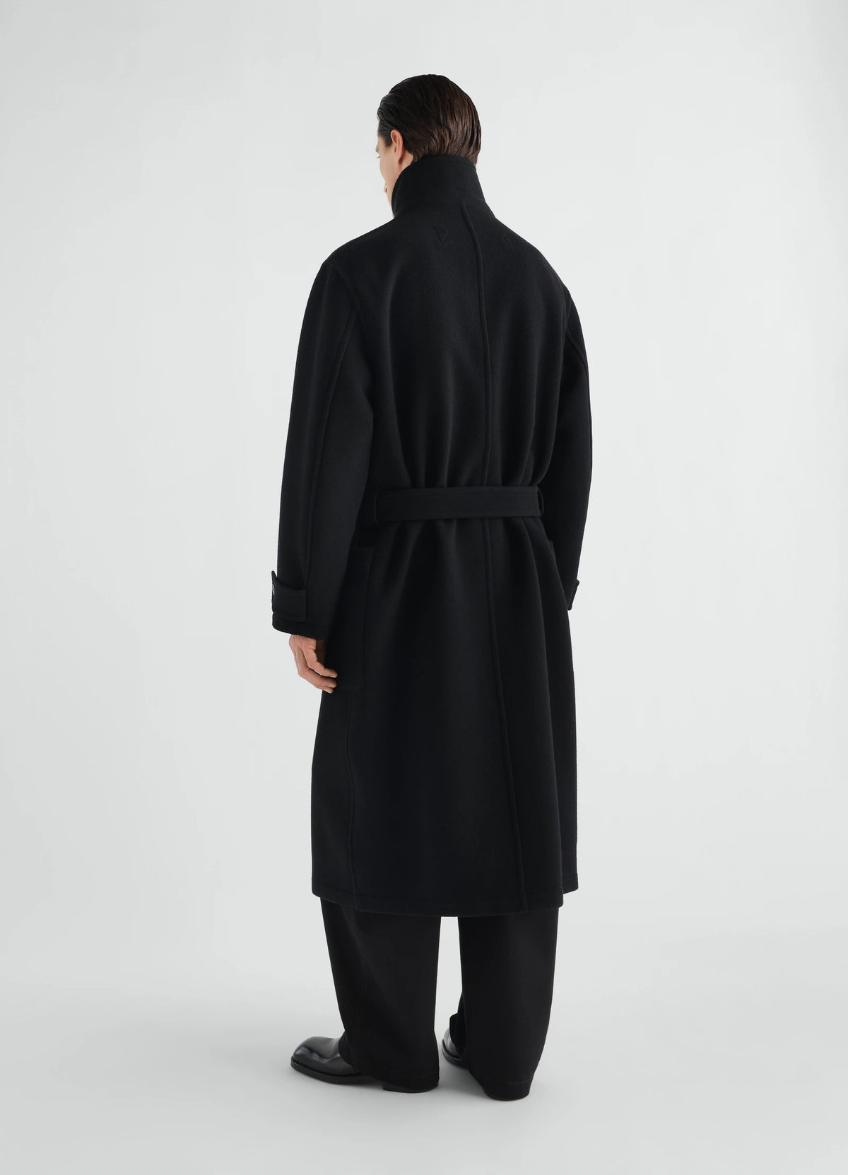 Wrap Coat Black_5