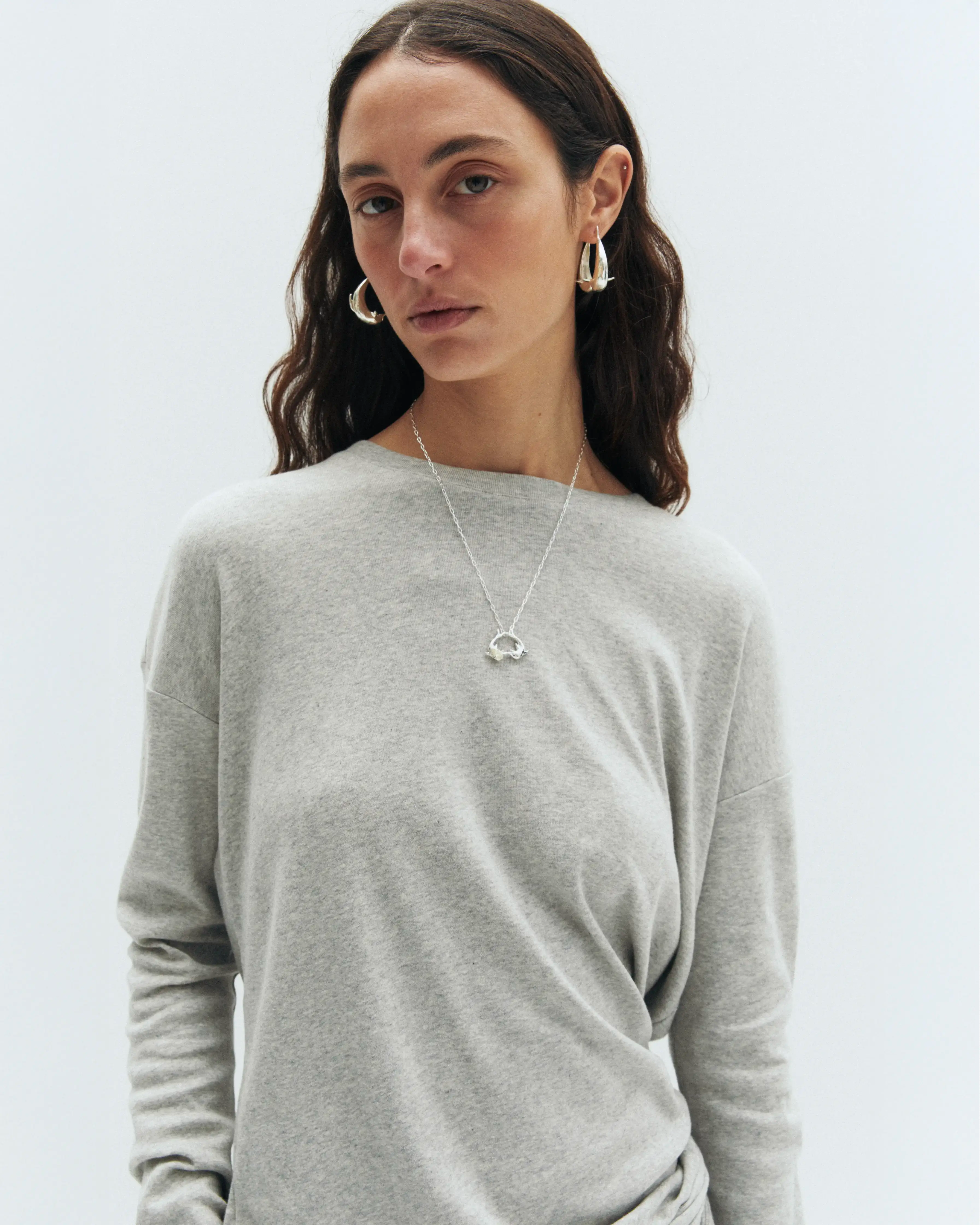 Los Delfines Necklace Silver/ Yellow