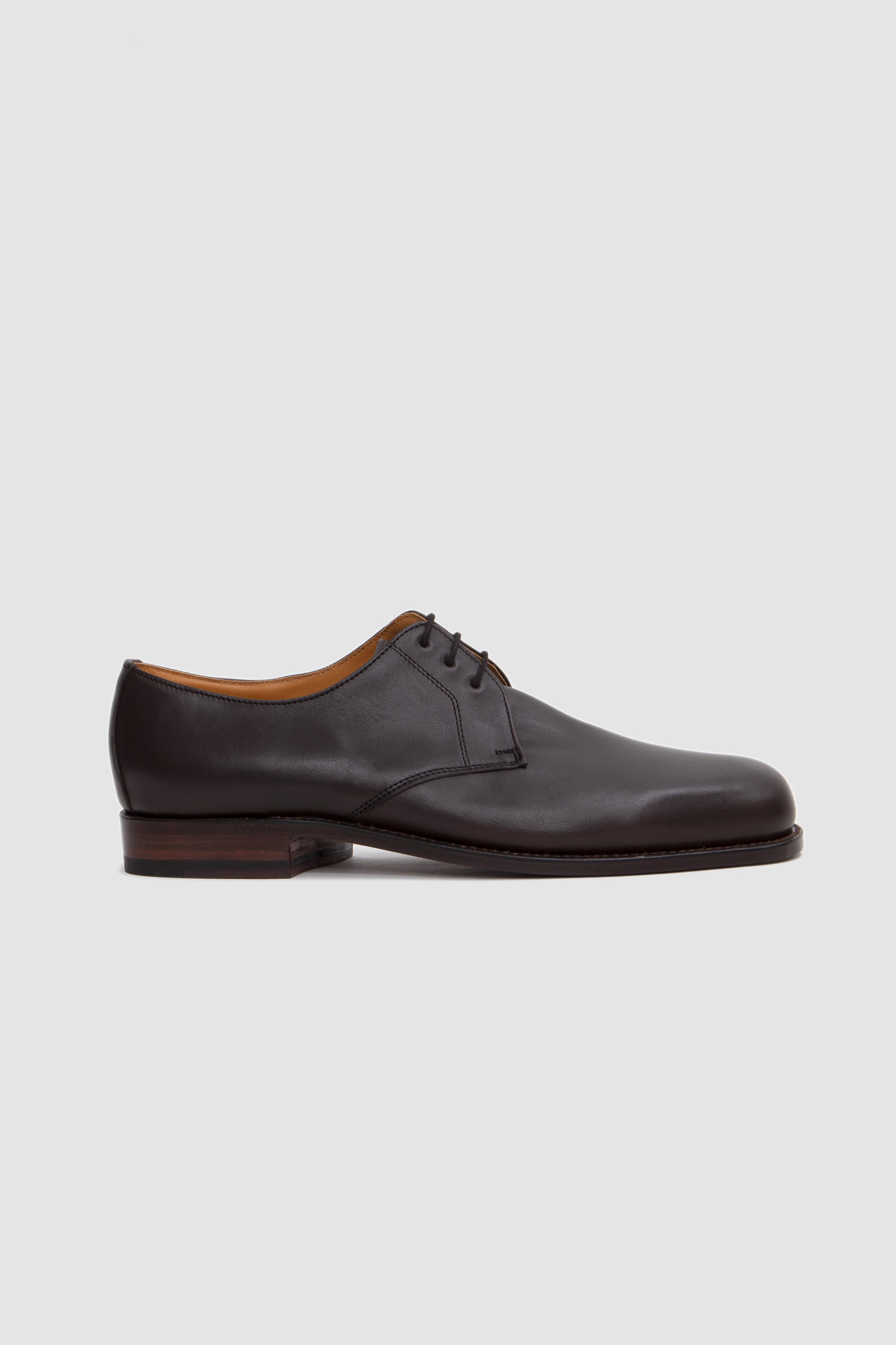 Derby Shoes Horse Fronts Mocca