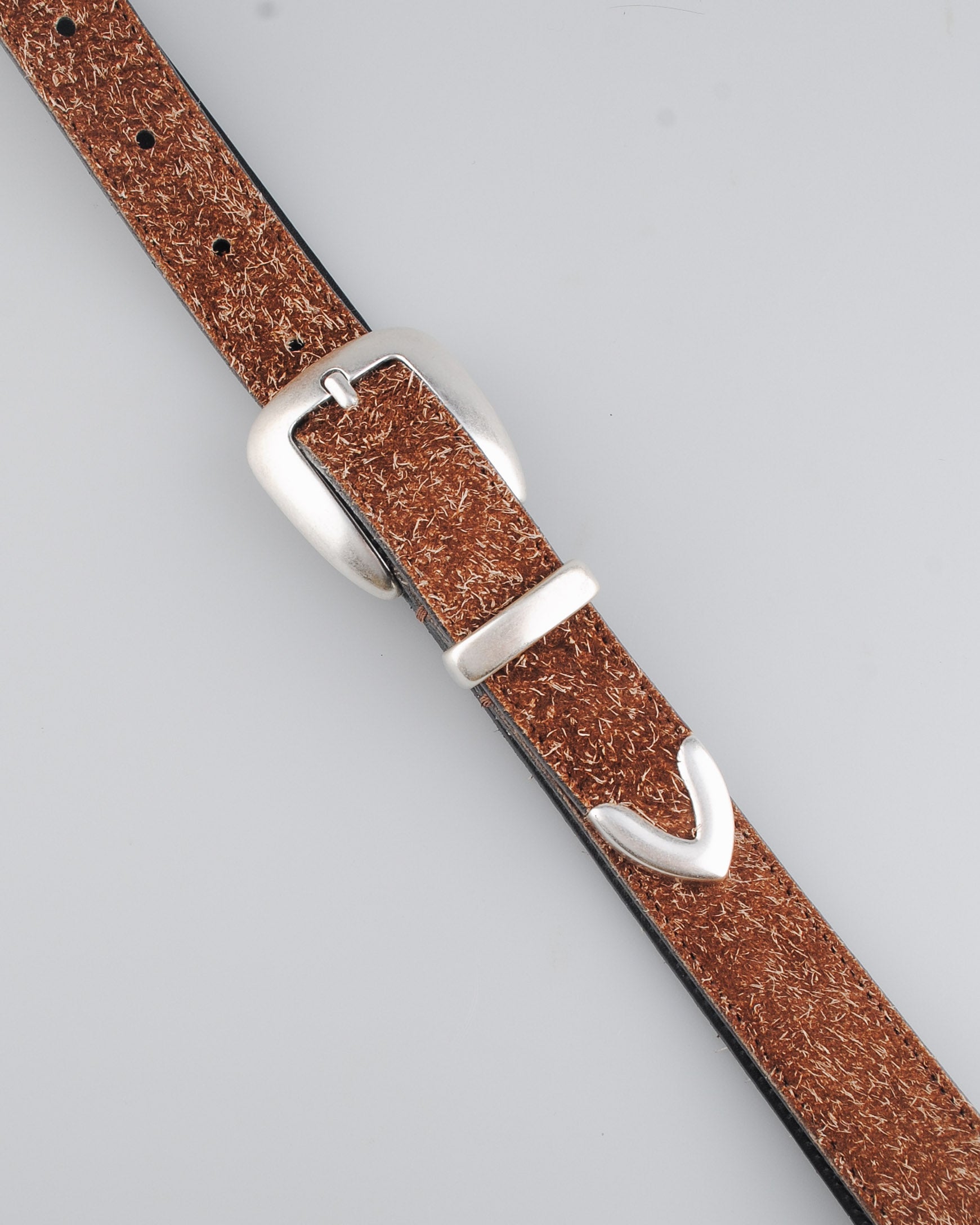 M2456/25 Belt Brown Suede_4