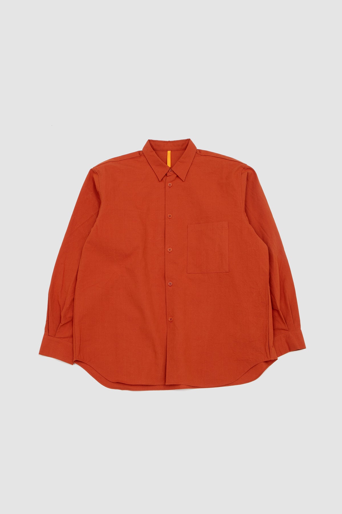 R21S8 Weather Shirt PK Rust Wool