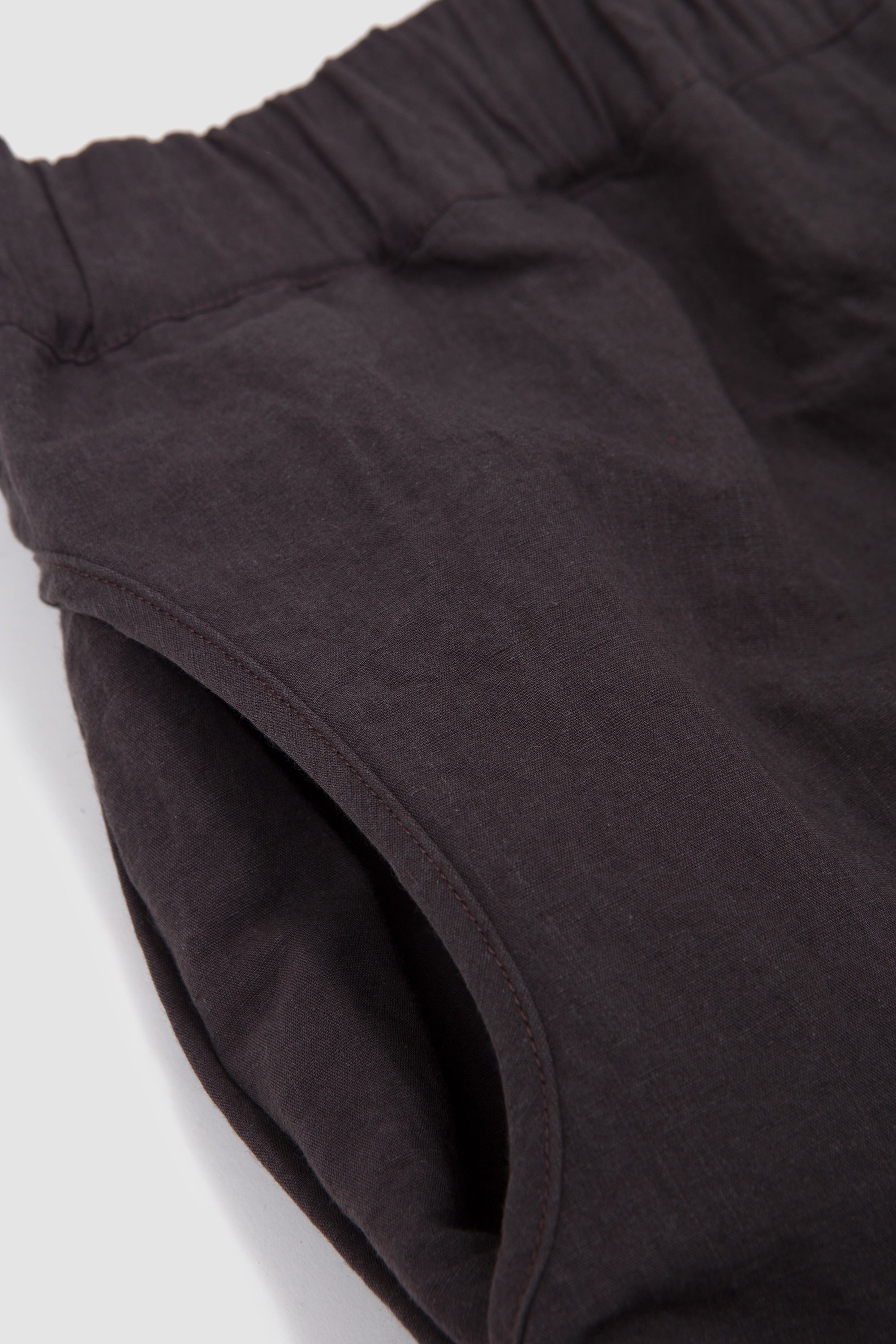 Solid Pants Earth Linen