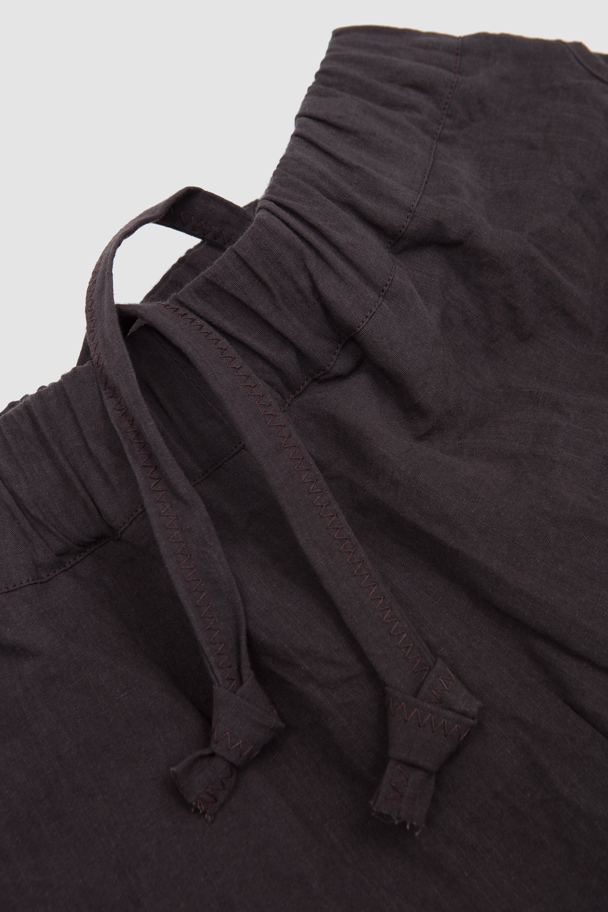 Solid Pants Earth Linen
