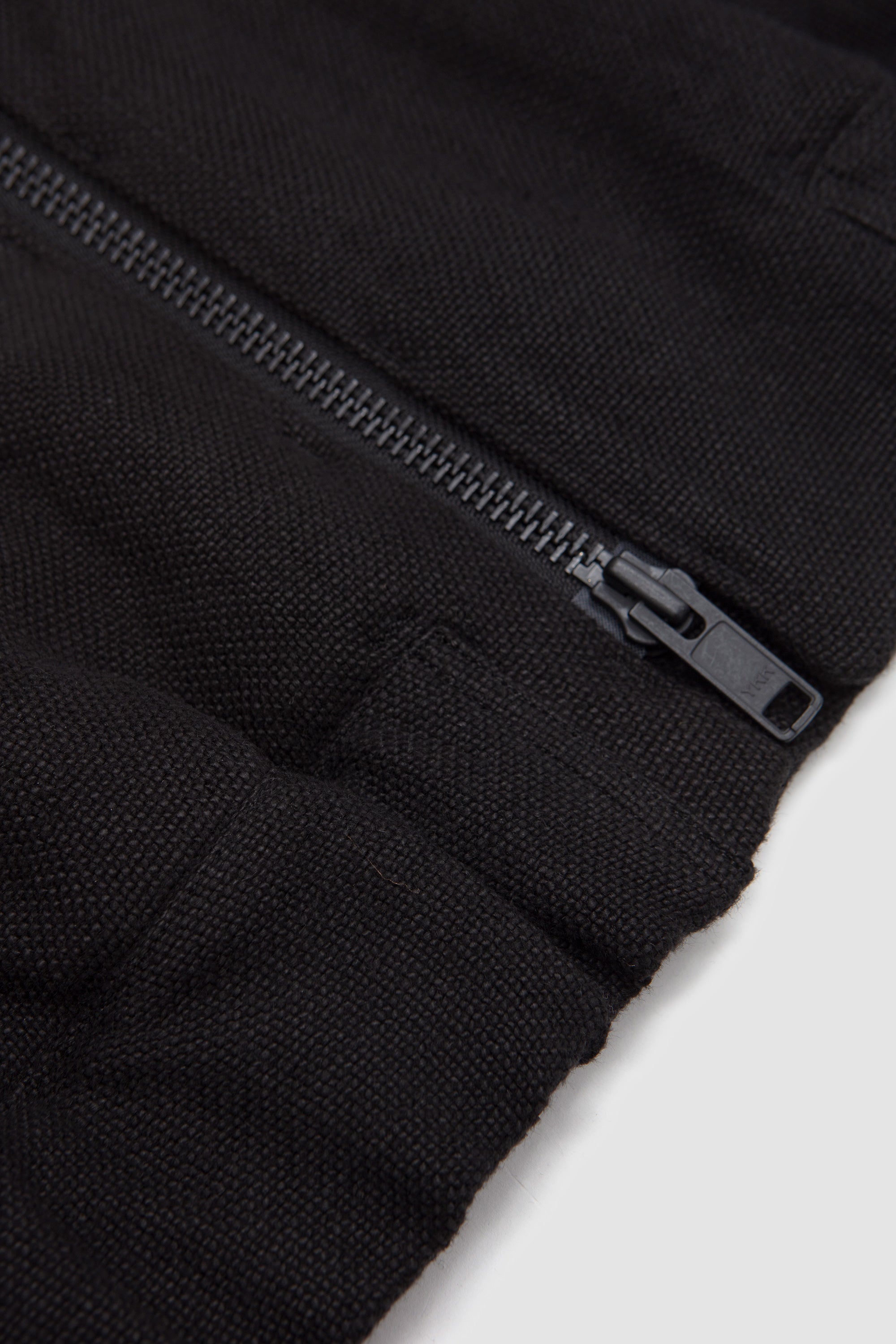 Zip Gum Shirt Black 20HR Canvas_4