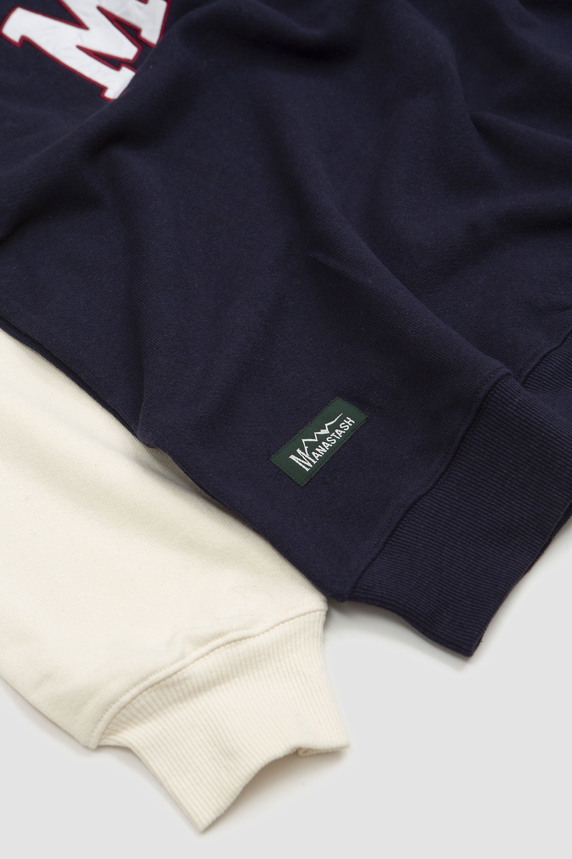 Cascade Half Zip Sweatshirt Panel