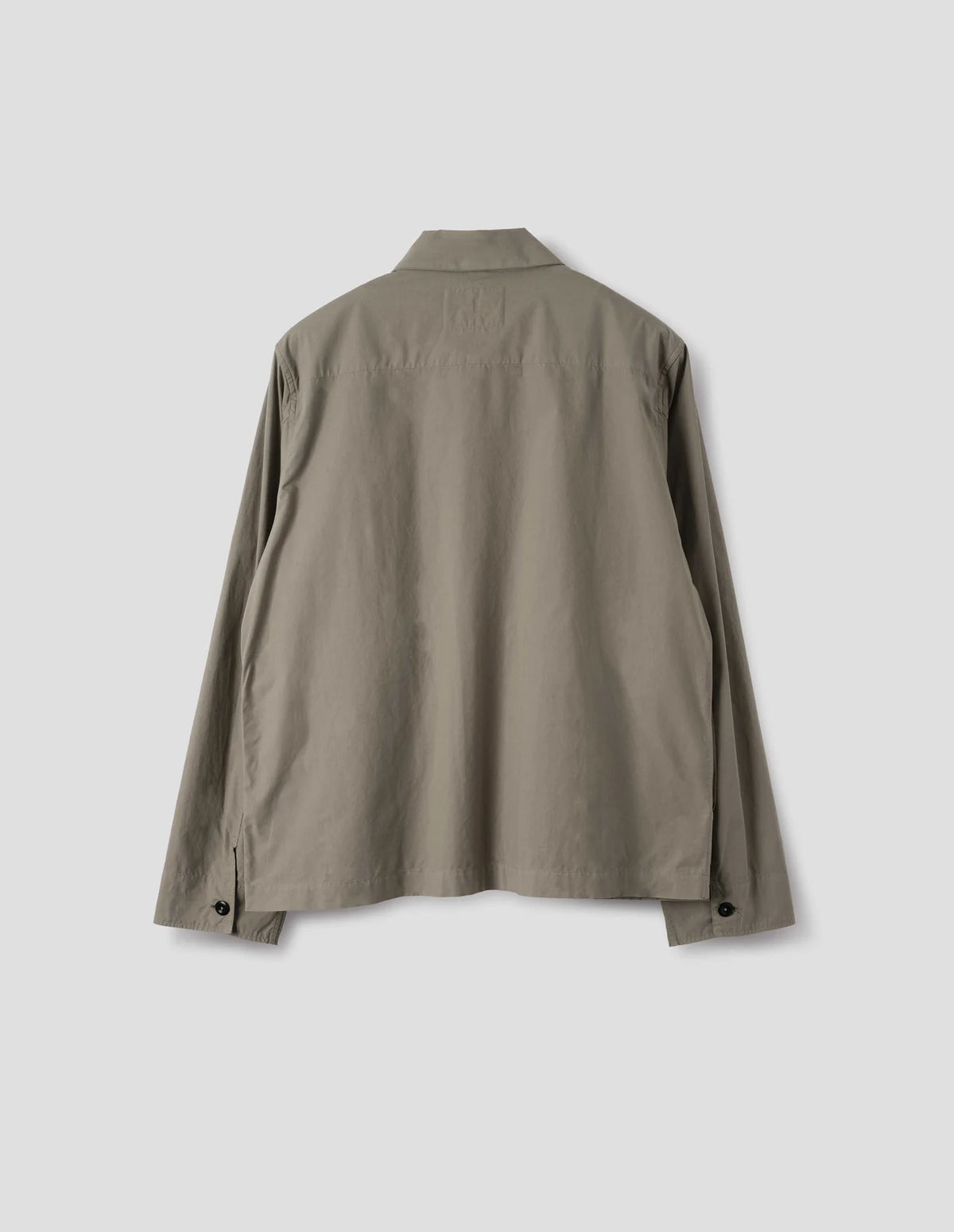 Boxy Overshirt Crisp Cotton Poplin Mouse_5