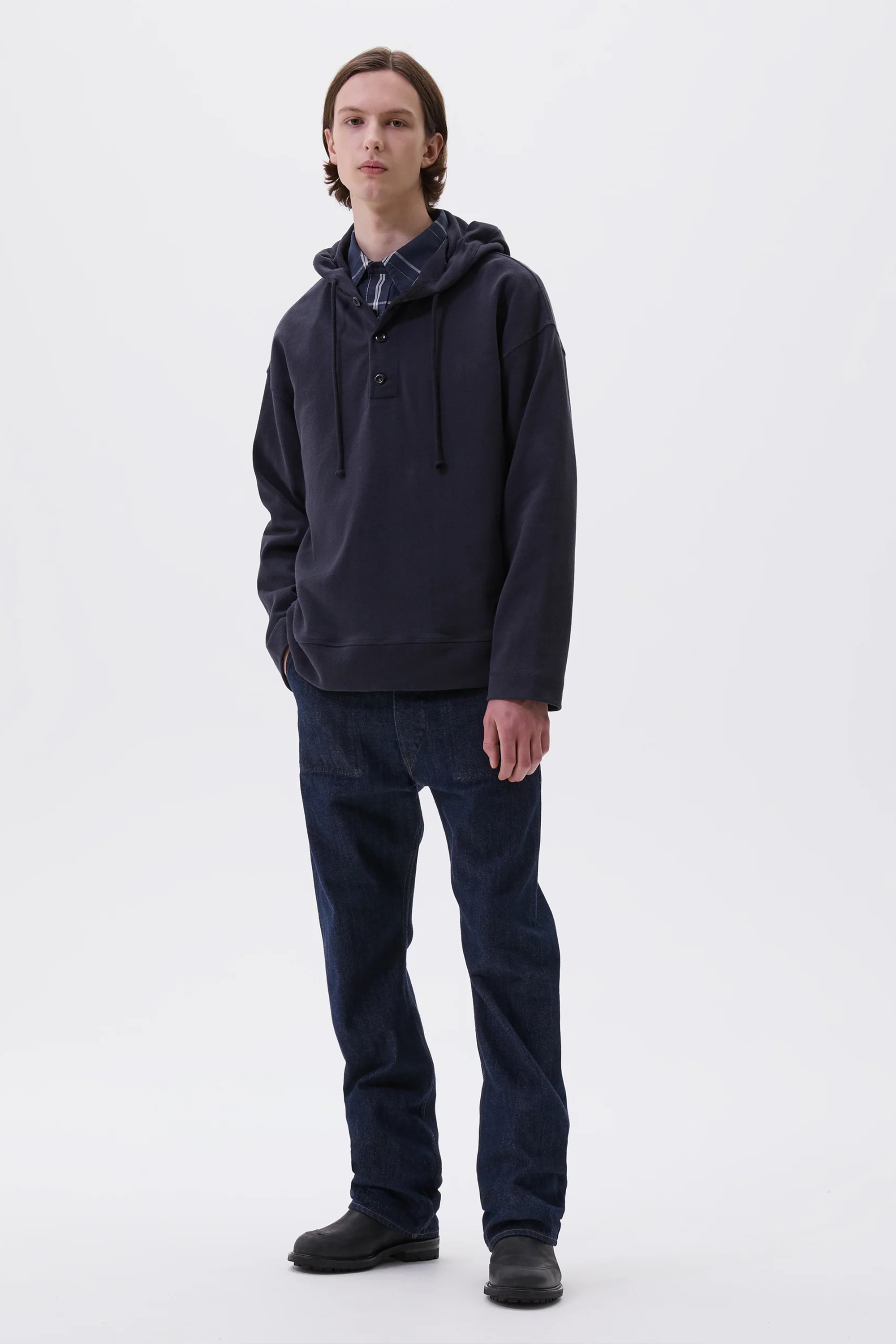 トップス MARGARET HOWELL IRREGULAR SPUN COTTON Margaret Howell Cable Slipover Irregular Spun Wool Lichen