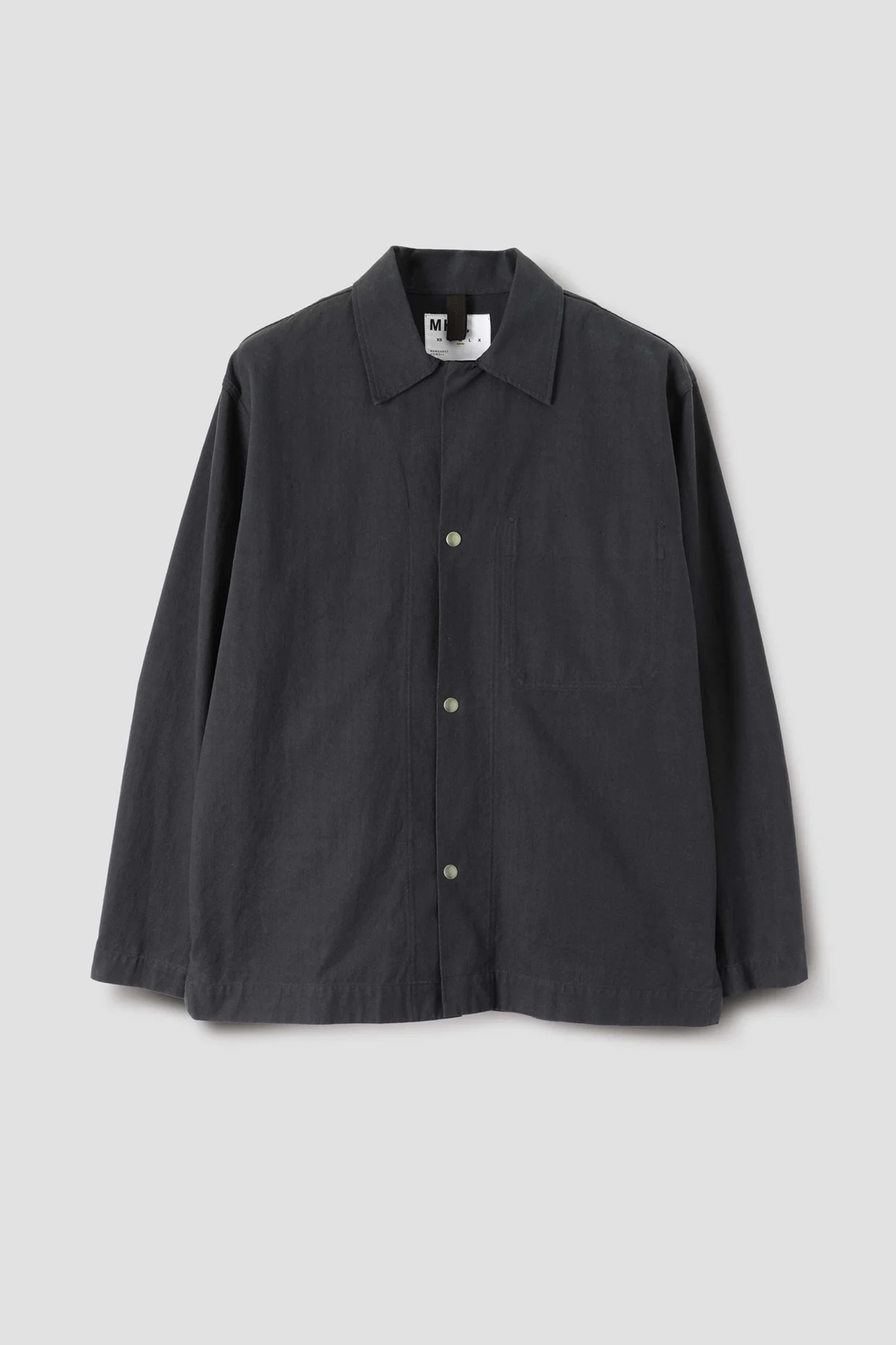 トップス MARGARET HOWELL IRREGULAR SPUN COTTON Margaret Howell Cable Slipover Irregular Spun Wool Lichen