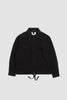 SPORTIVO STORE_Drawcord Jacket Cotton Hemp Twill Black
