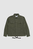 SPORTIVO STORE_Drawcord Jacket Cotton Hemp Twill Green