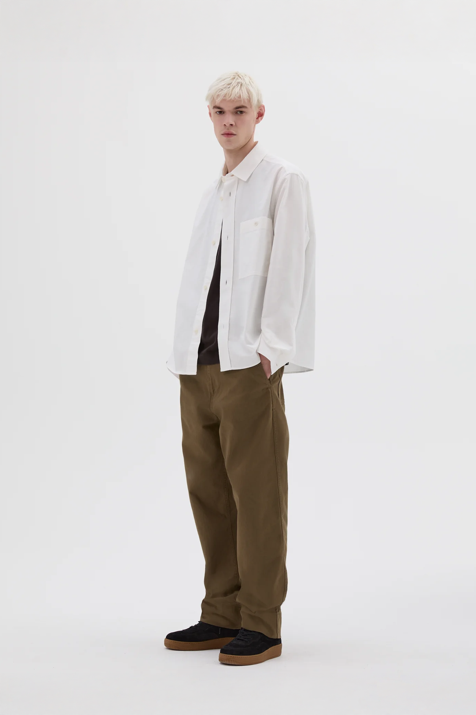MARGARET HOWELL ネイビー ピーコート M MHL. ピーコート ネイビー ウール ジャケット・アウター
