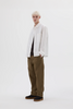 SPORTIVO STORE_Dropped Loop Trouser Soft Cotton Drill Khaki Green_2