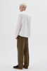 SPORTIVO STORE_Dropped Loop Trouser Soft Cotton Drill Khaki Green_3
