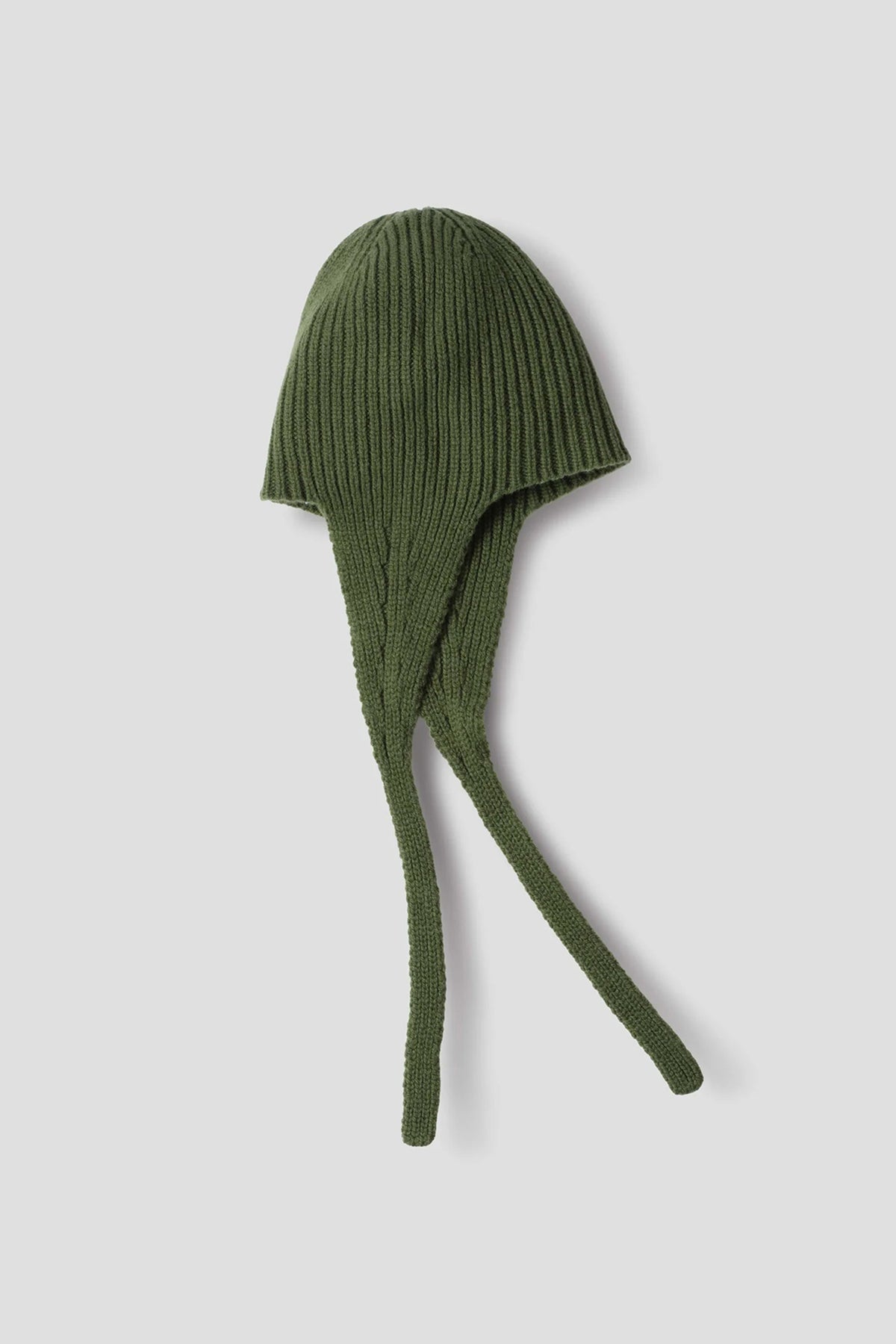 Ear Flat Hat Soft Spun Wool Weathgrass_2