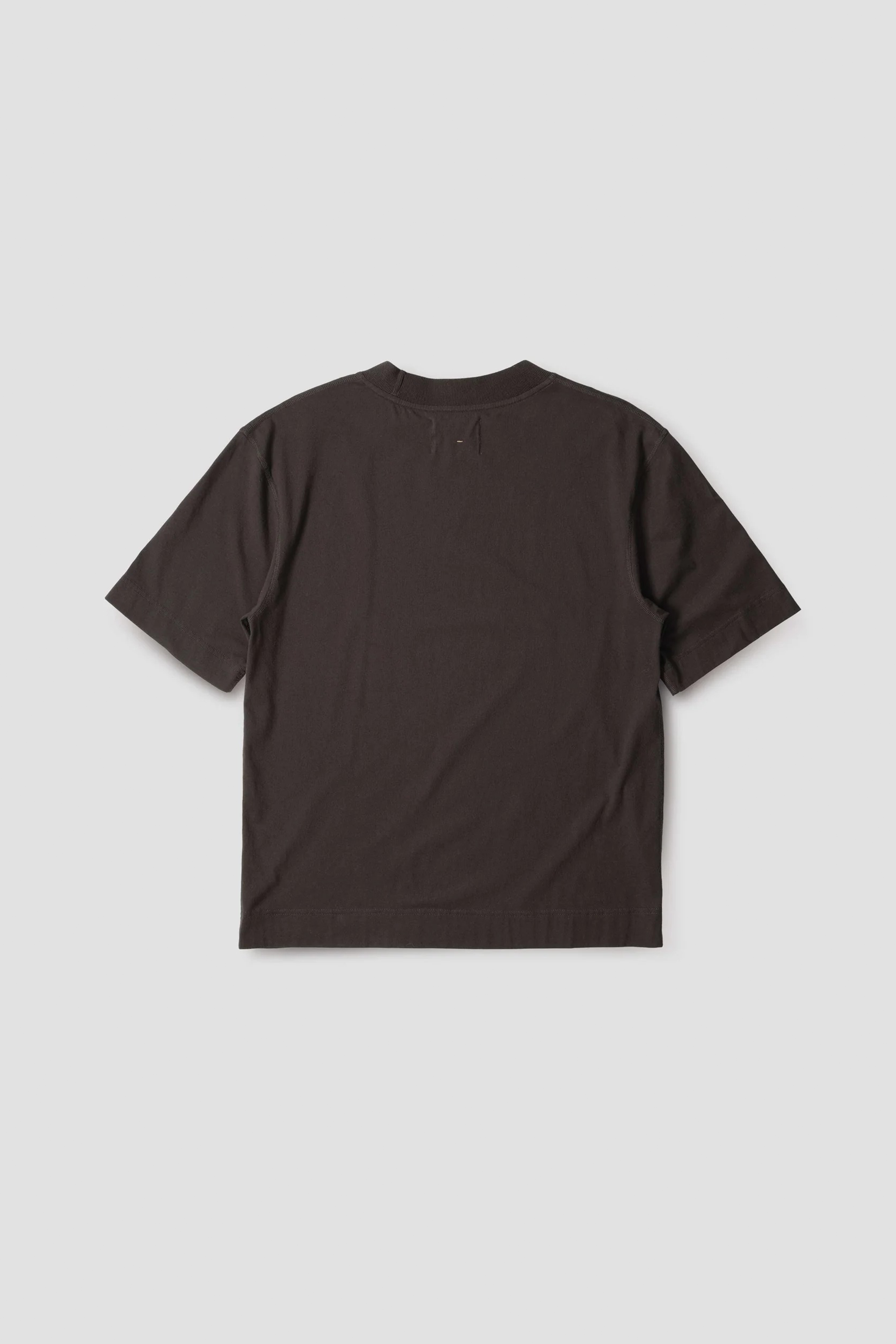 Flatlock Crew Dry Cotton Jersey Mahogany_2
