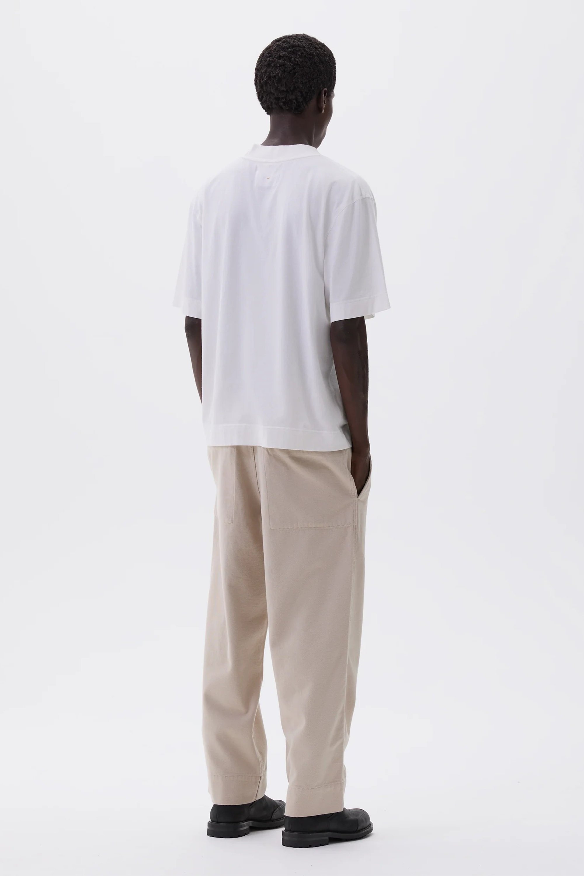 Flatlock Crew Dry Cotton Jersey Off White_3