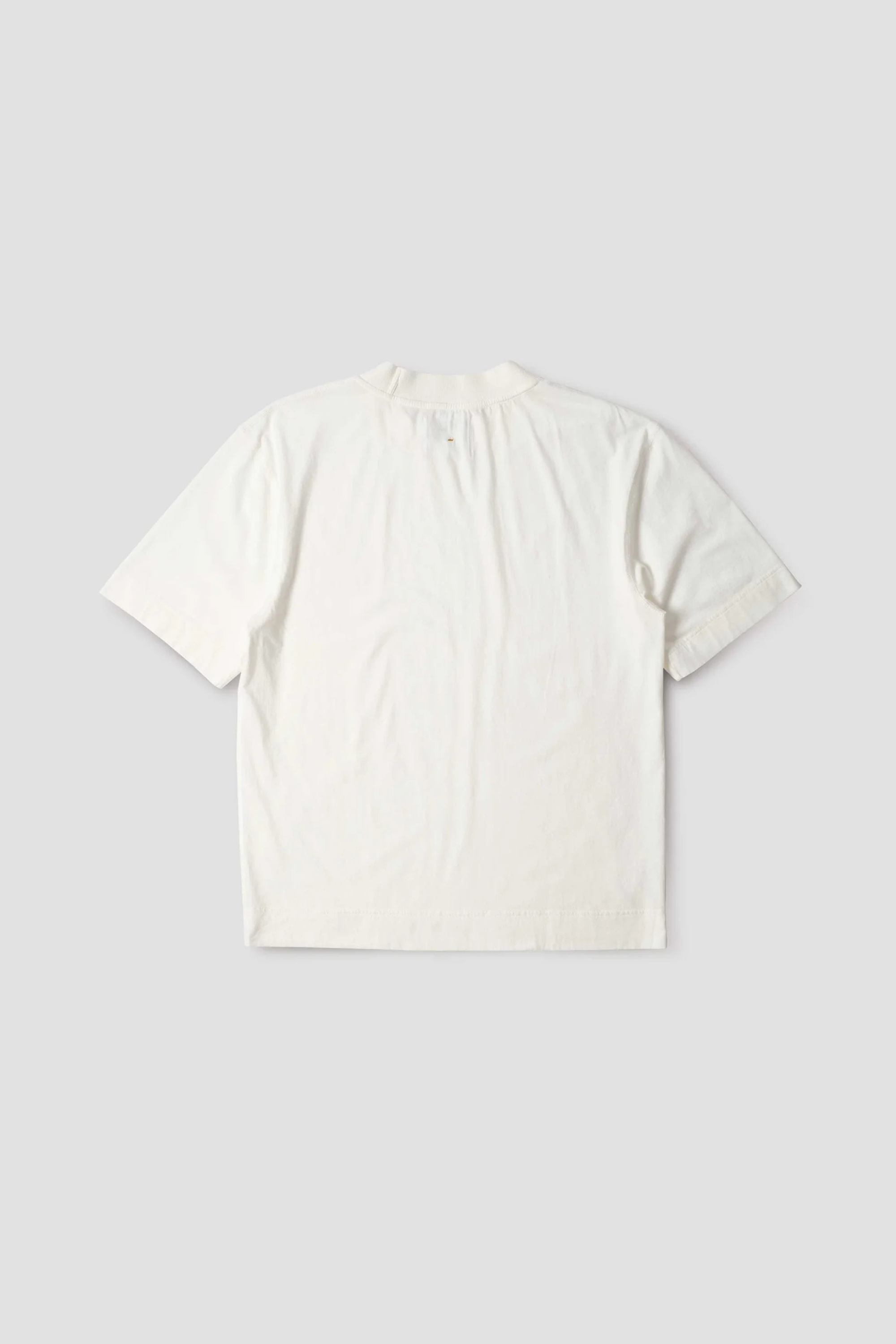 Flatlock Crew Dry Cotton Jersey Off White_5