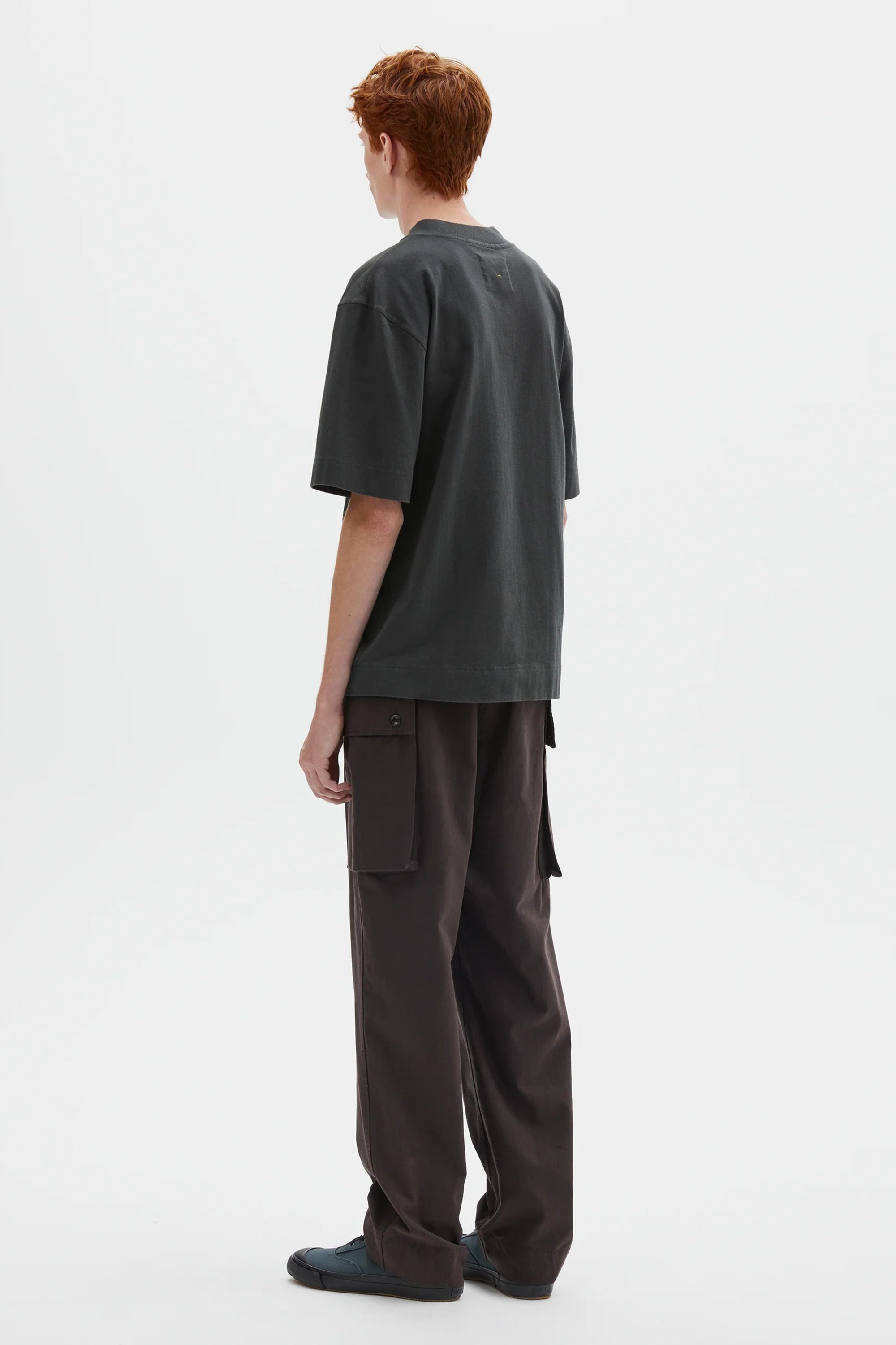 Flatlock Crew Matte Jersey Black Green_3